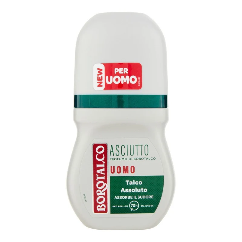 Borotalco Uomo Asciutto Profumo Di Borotalco Deo Roll On 50 ml — Deodorante roll-on