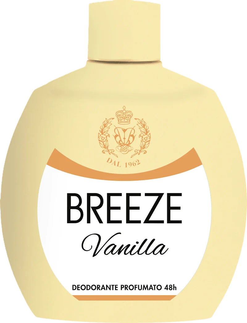 Breeze Vanilla Deodorante Profumato 48h 100 ml — Deodorante