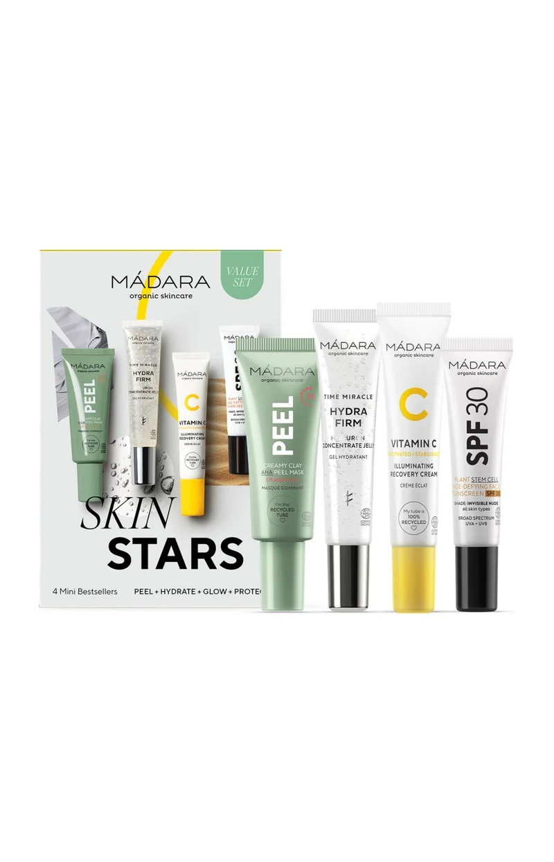 Coffret soins visage - Skin stars - 4 mini produits