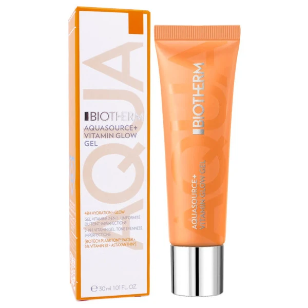 Biotherm Aquasource+ Vitamin Glow Gel Viso 30 ml — Gel viso