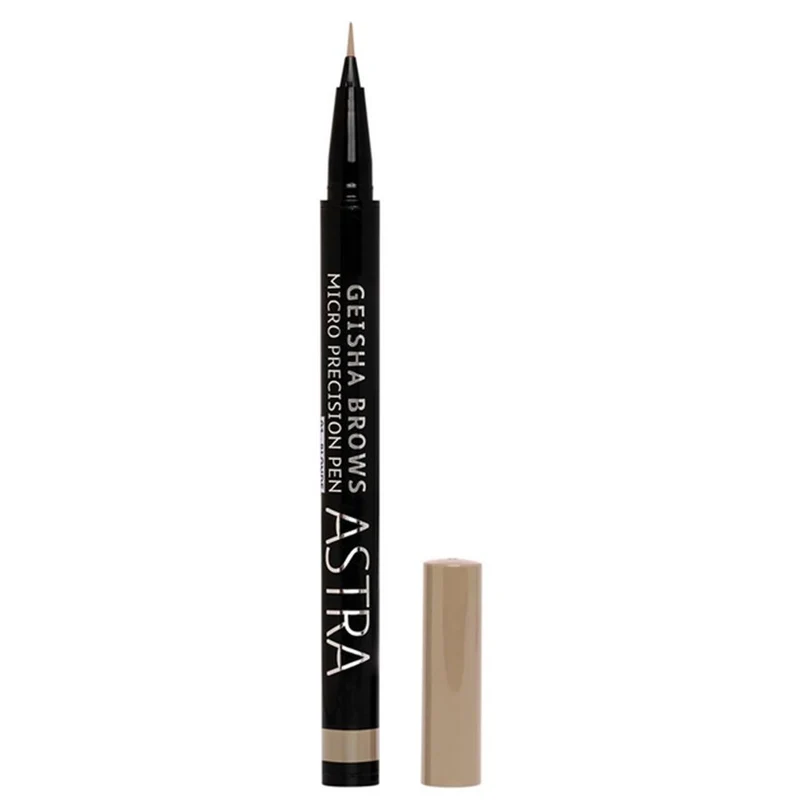 Astra Geisha Brows Micro Precision Pen Penna Sopracciglia Effetto 3d 01 blonde — Matita sopracciglia