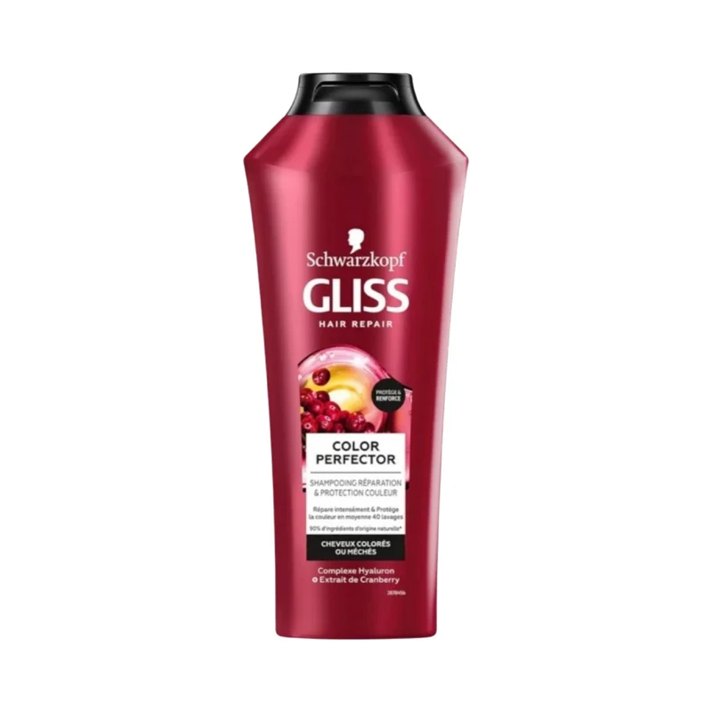 Schwarzkopf Gliss Shampoing Color Perfector Protège L'Intensité De La Couleur Cheveux Colorés/Méchés