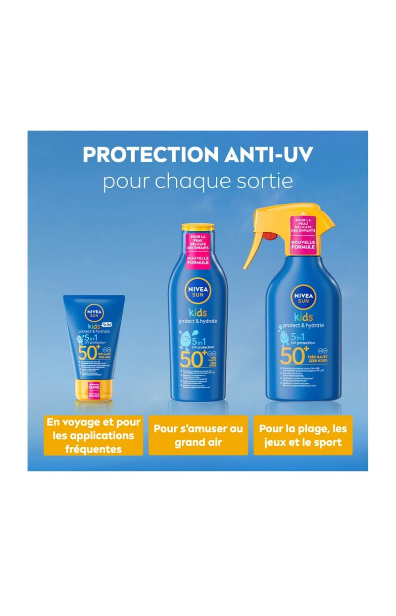 Lait Kids Protect & Hydrate FPS 50+ 200ml (**)
