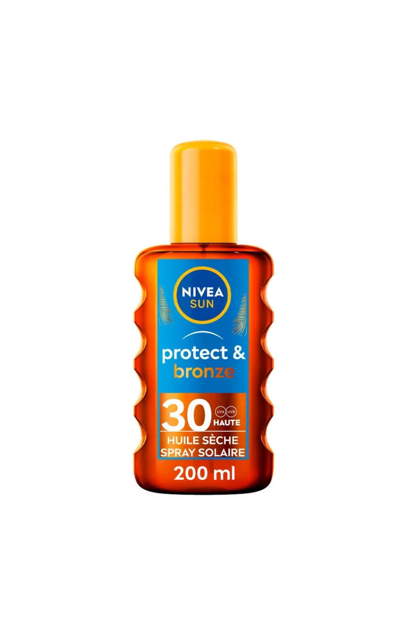 Huile solaire SPF 30 - Sèche Protect & Bronze - 200 ml