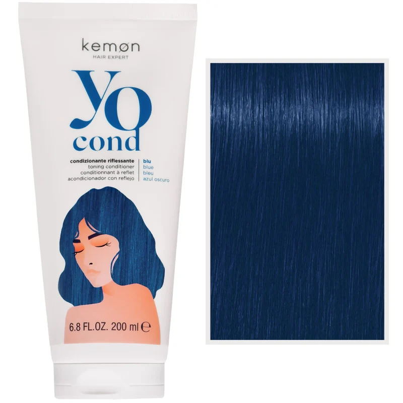 Kemon Yo Balsamo Colorante Blu — Balsamo colorante