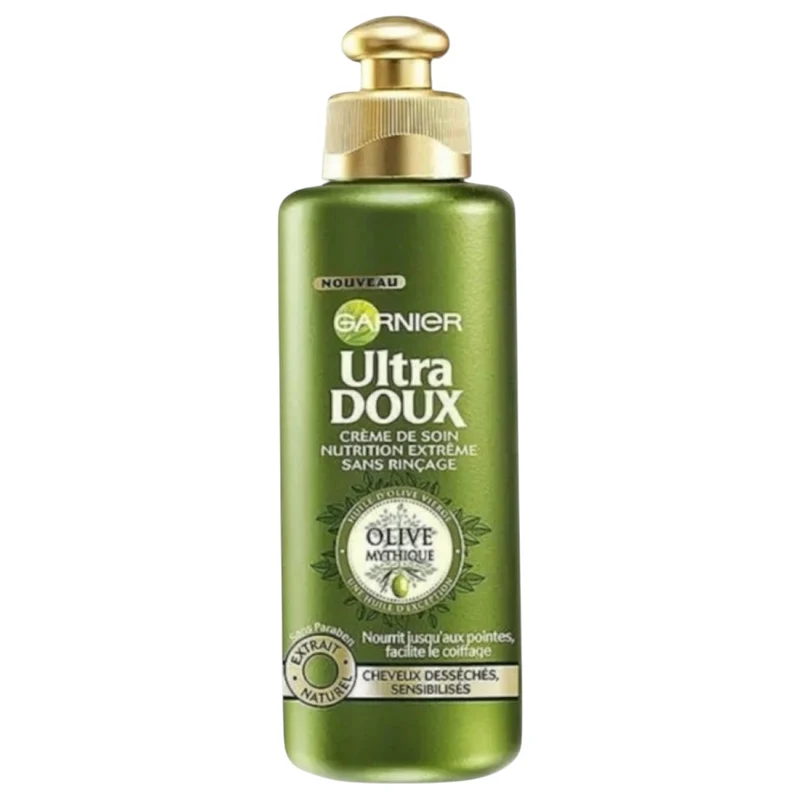 Garnier Ultra Doux Crème À L'Huile D'Olive Pour Cheveux Sans Rinçage