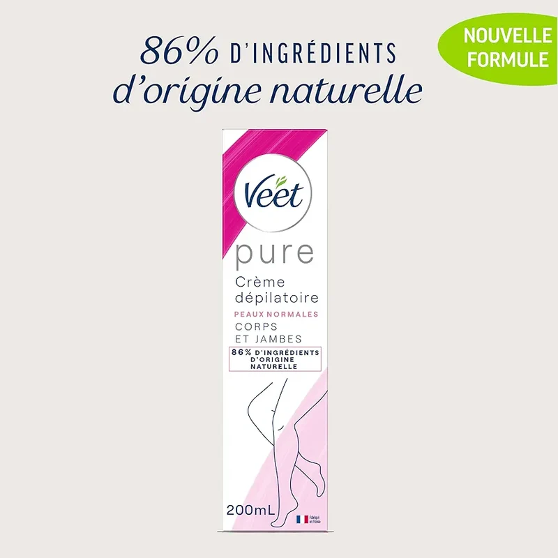 Veet Crème Dépilatoire Silky Fresh - Peaux Normales