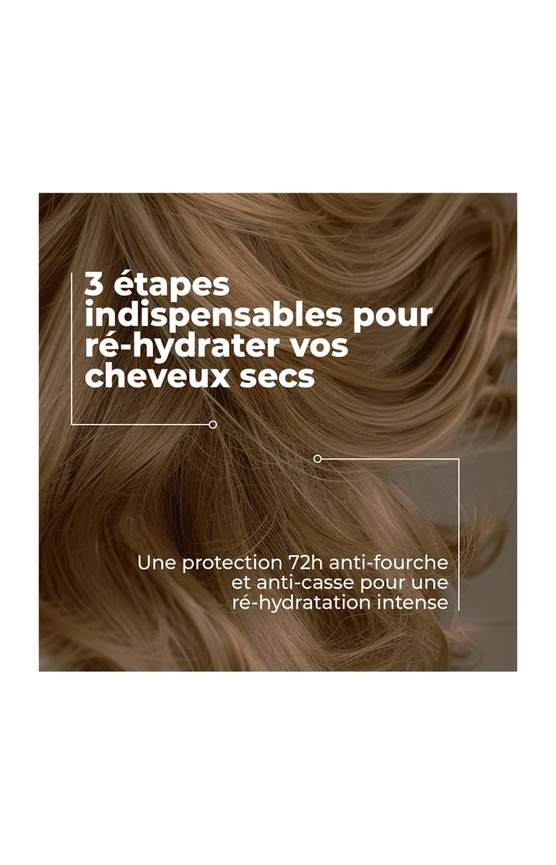 Trousse routine hydratante - Monoï & huile de macadamia bio - Cheveux abîmés - 3 produits