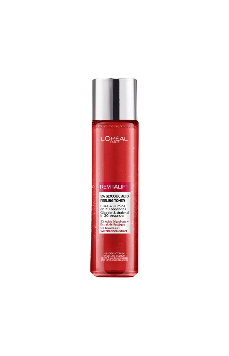 Lotion peeling tonifiante - Revitalift - Acide glucolique - Visage