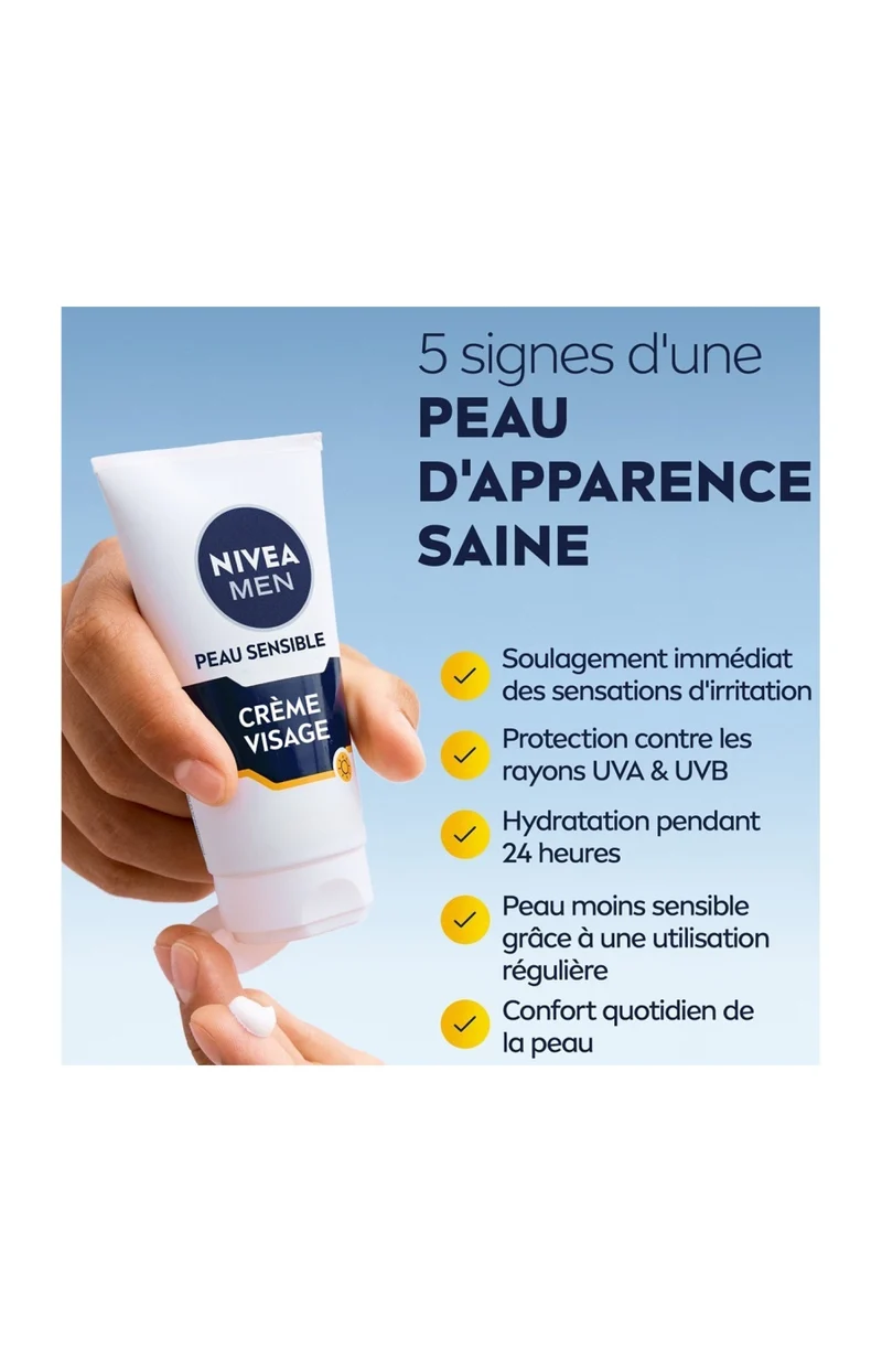 Crème hydratante SPF 15 - Homme - 75 ml