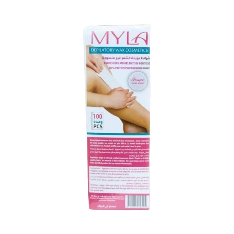 Myla Bandes Pour Épilation X100 Non Tissées