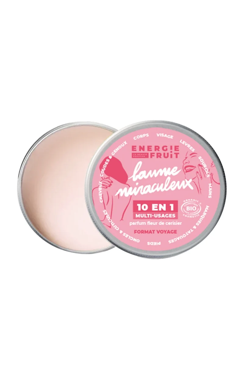 Baume miraculeux bio 10-en-1 - Fleur de cerisier - Visage, corps & cheveux