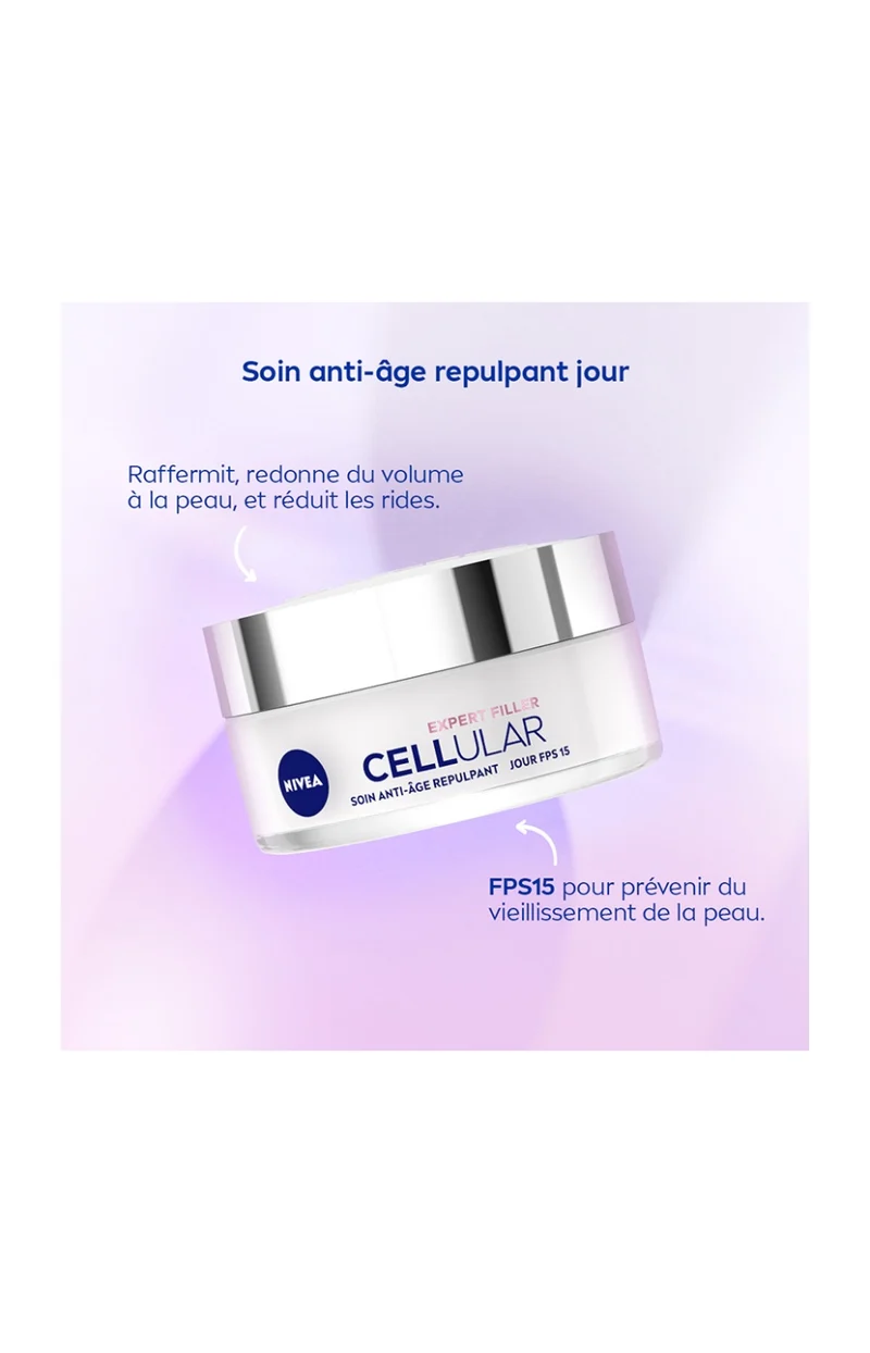 Soin de jour anti-âge repulpant SPF 15 - Expert Filler