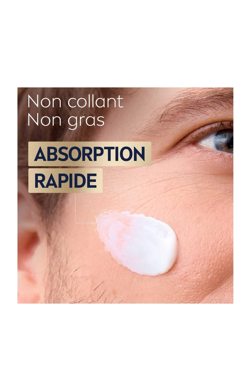 Gel-crème hydratant - Visage & barbe - Homme