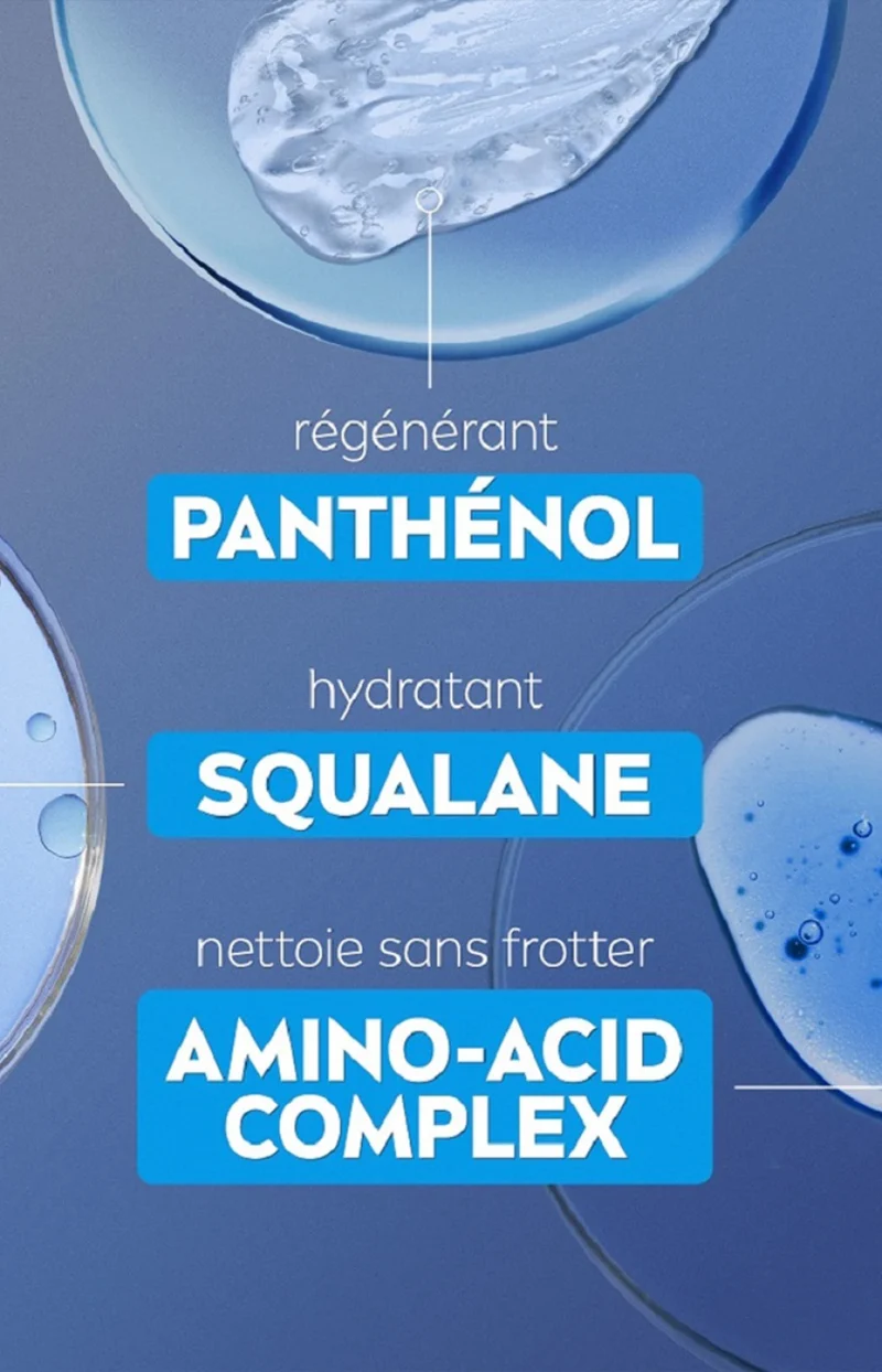 Eau micellaire démaquillante - Panthenol - Peaux sensibles