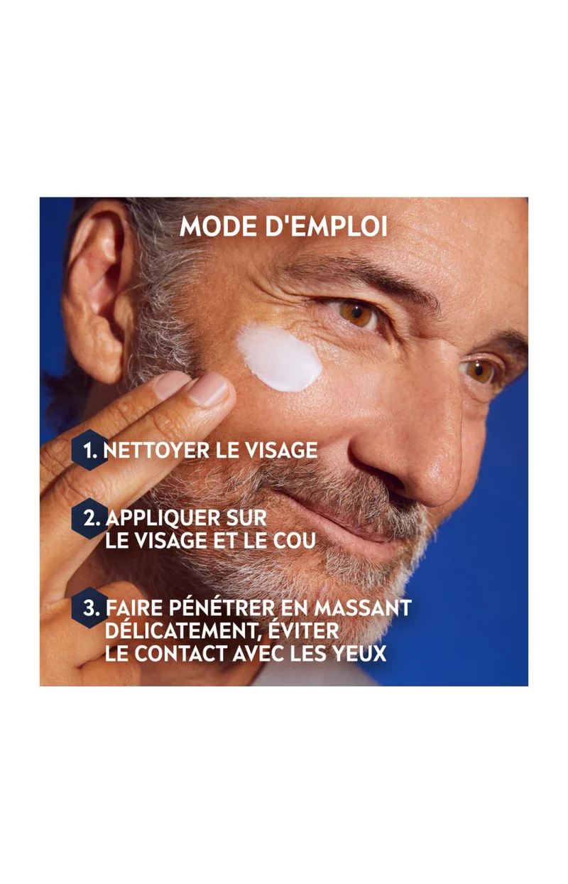 Crème anti-âge - Active Age - Jour - Peaux matures - Homme
