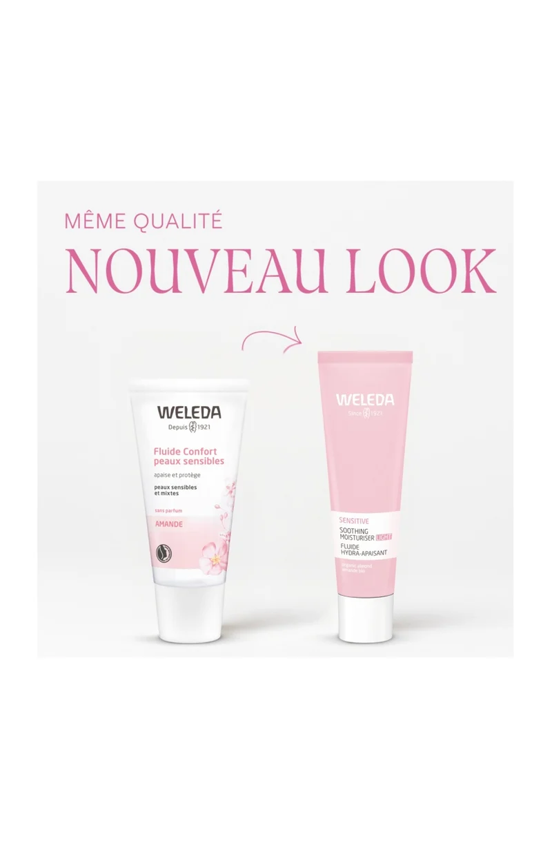 Fluide confort - Amande - Peaux sensibles