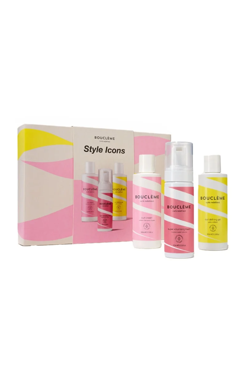 Coffret soins - Style icons - Cheveux bouclés - Format voyage