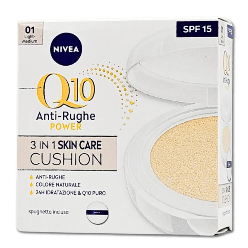 Nivea Q10 Plus Anti-Age 3in1 Skin Care Cushion — Crema viso