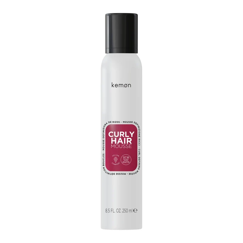 Kemon Curly Hair Mousse Strutturante Capelli Ricci — Mousse capelli