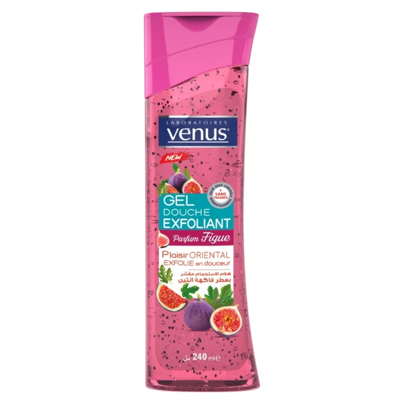 Venus Gel Douche Exfoliant Parfum Figue