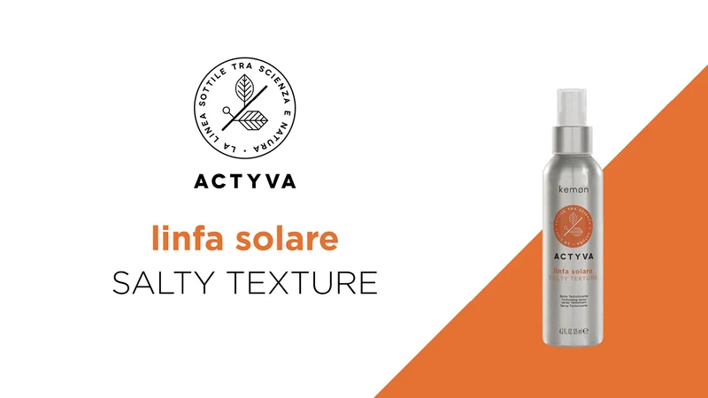 Kemon Actyva Linfa Solare After Sun Salty Texture 125 ml — Spray capelli