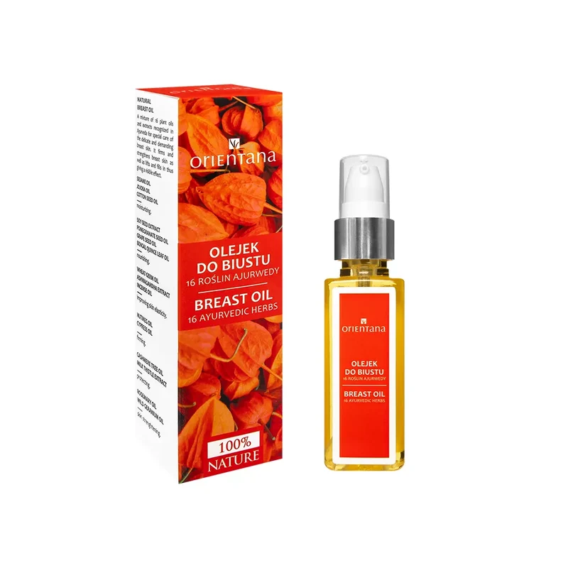 Orientana BIOOlio per il Seno 16 Piante Ayurvediche 50ml — Olio corpo