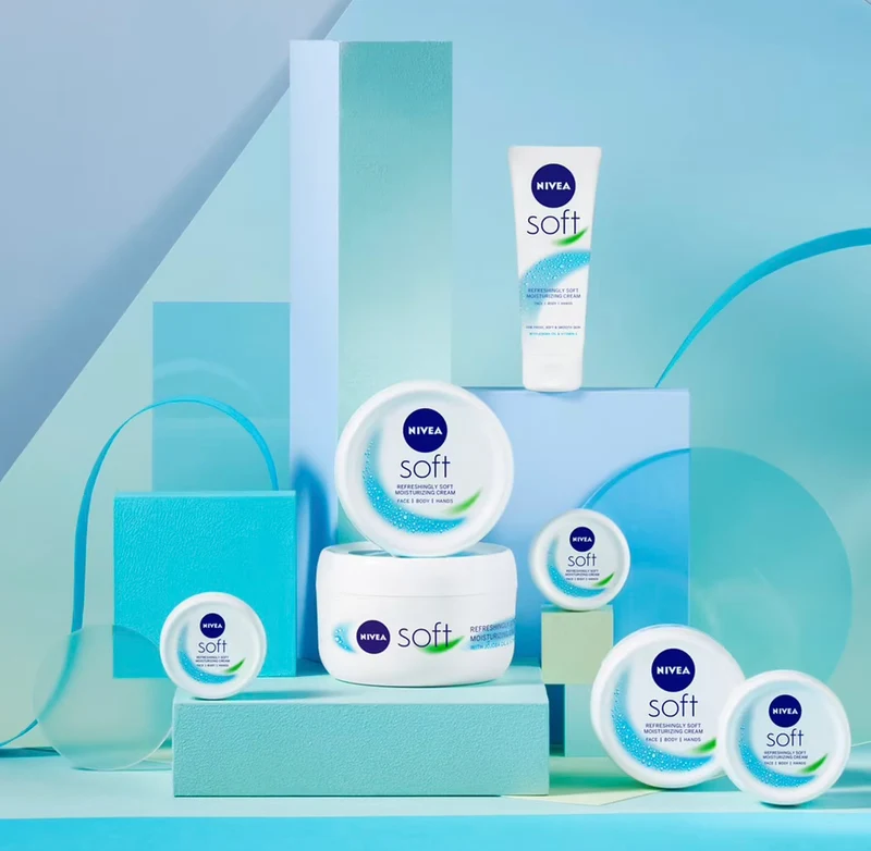 Nivea Soft Crème Visage Corps Et Mains Multi-Usage Hydratante