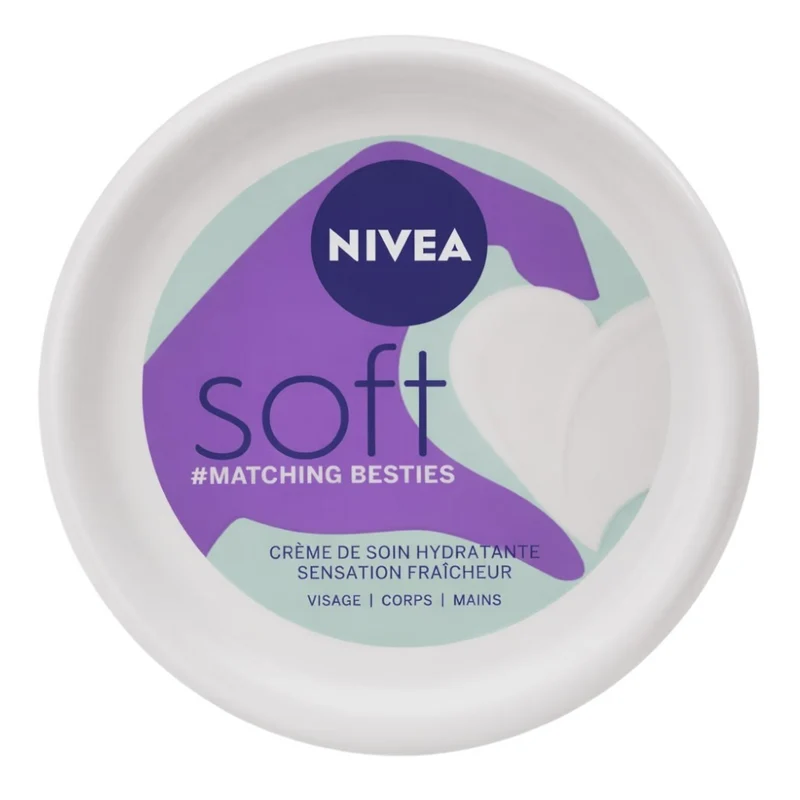 Nivea Soft Crème Visage Corps Et Mains Multi-Usage Hydratante