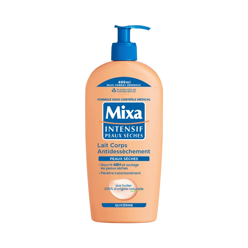 Mixa Intensif Peaux Sèches Lait Corps Antidessèchement