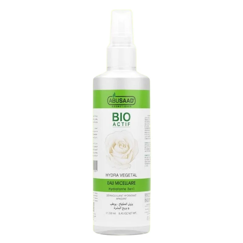 Abusaad Bio Actif Eau Micellaire Hydratante 3En1