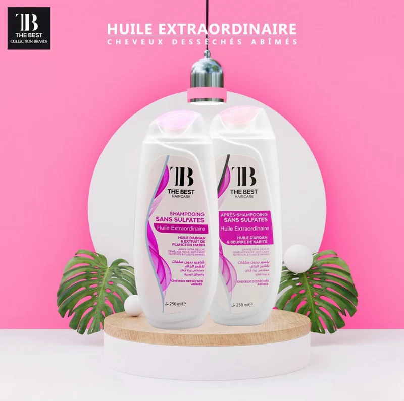 The Best Shampooing Sans Sulfates Huile Extraordinaire Huile D'Argan & Extrait De Plancton Marin