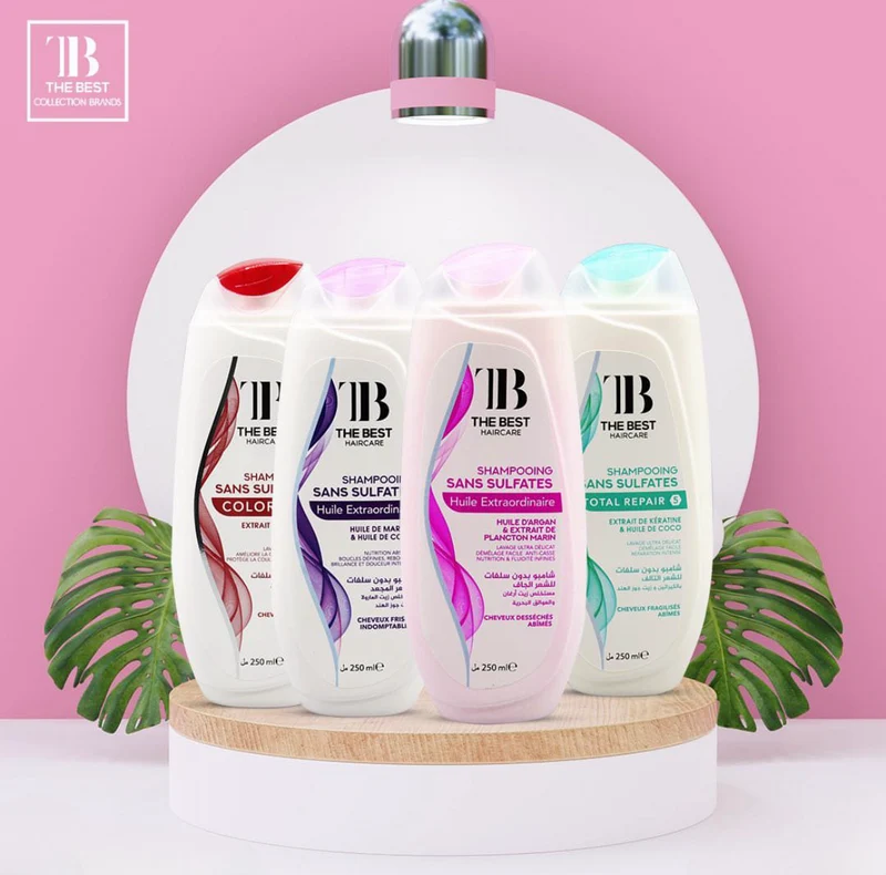 The Best Haircare Shampooing Sans Sulfates Total Repair 5 Extrait De Kératine & Huile De Coco
