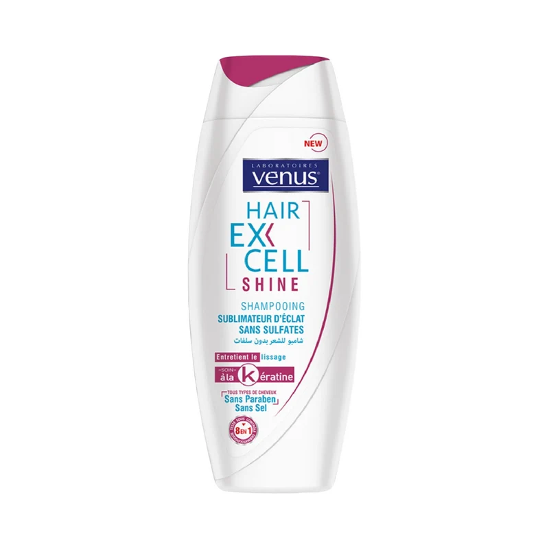 Venus Hairexcell Shine Shampoing Sublimateur D'Éclat Sans Sulfate