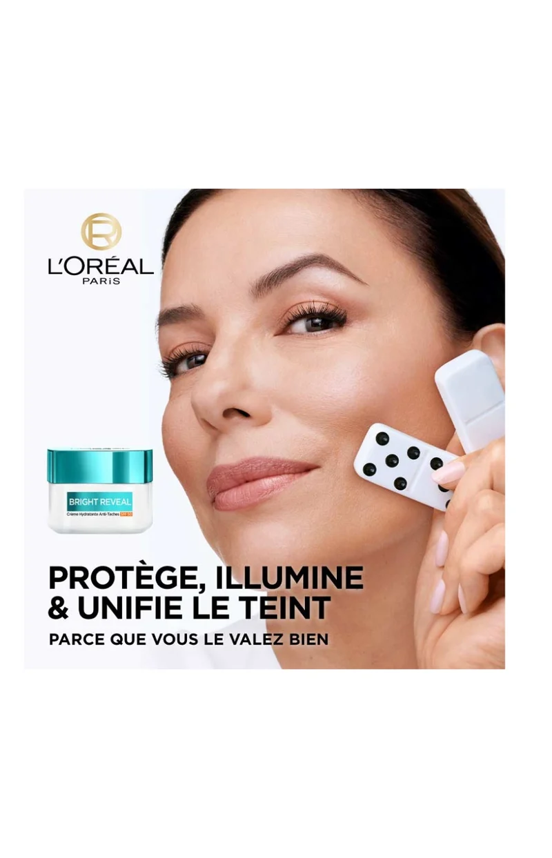 Crème hydratante anti-taches - SPF 50 - Visage - 50 ml