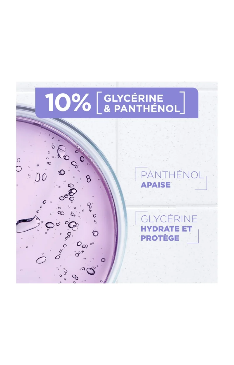 Lait nourrissant anti-démangeaisons - Glycérine & panthénol - Peaux sèches & réactives - 400 ml