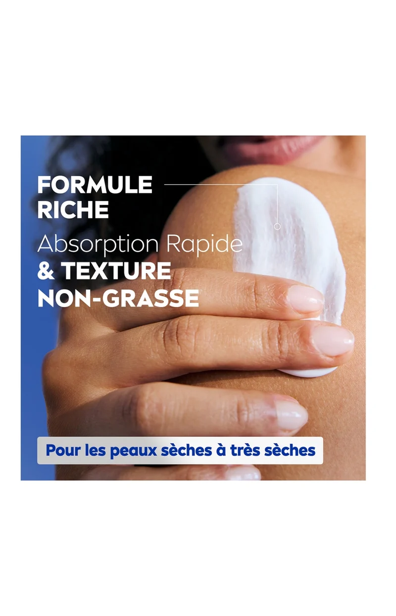 Lait corporel nourrissant - Acide hyaluronique - Peaux très sèches - 625 ml