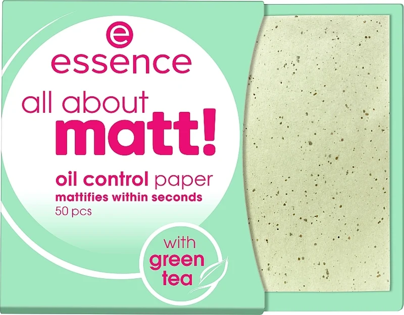 Essence Cosmetics All About Matt! Carta Opacizzante 1 confezione — Carte opacizzanti
