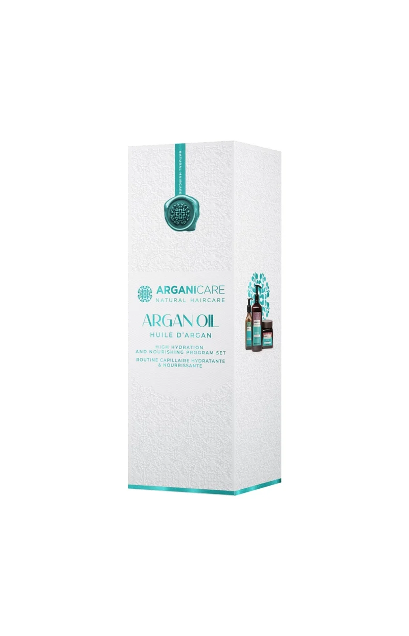 Coffret ultra-nourrissant - Argan & karité - Cheveux bouclés - 3 produits