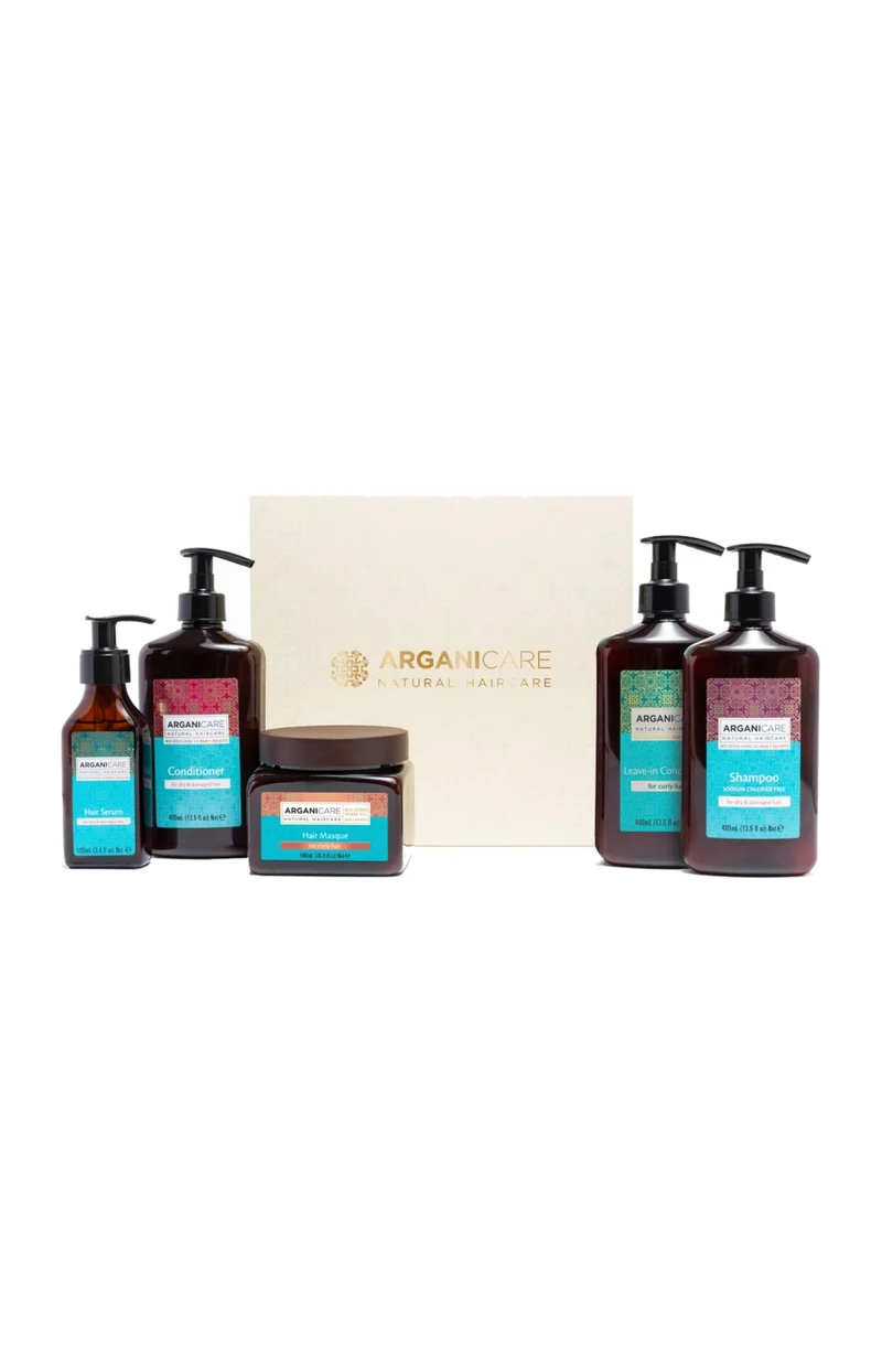 Coffret ultra-nourrissant - Argan & karité - Cheveux bouclés - 5 produits
