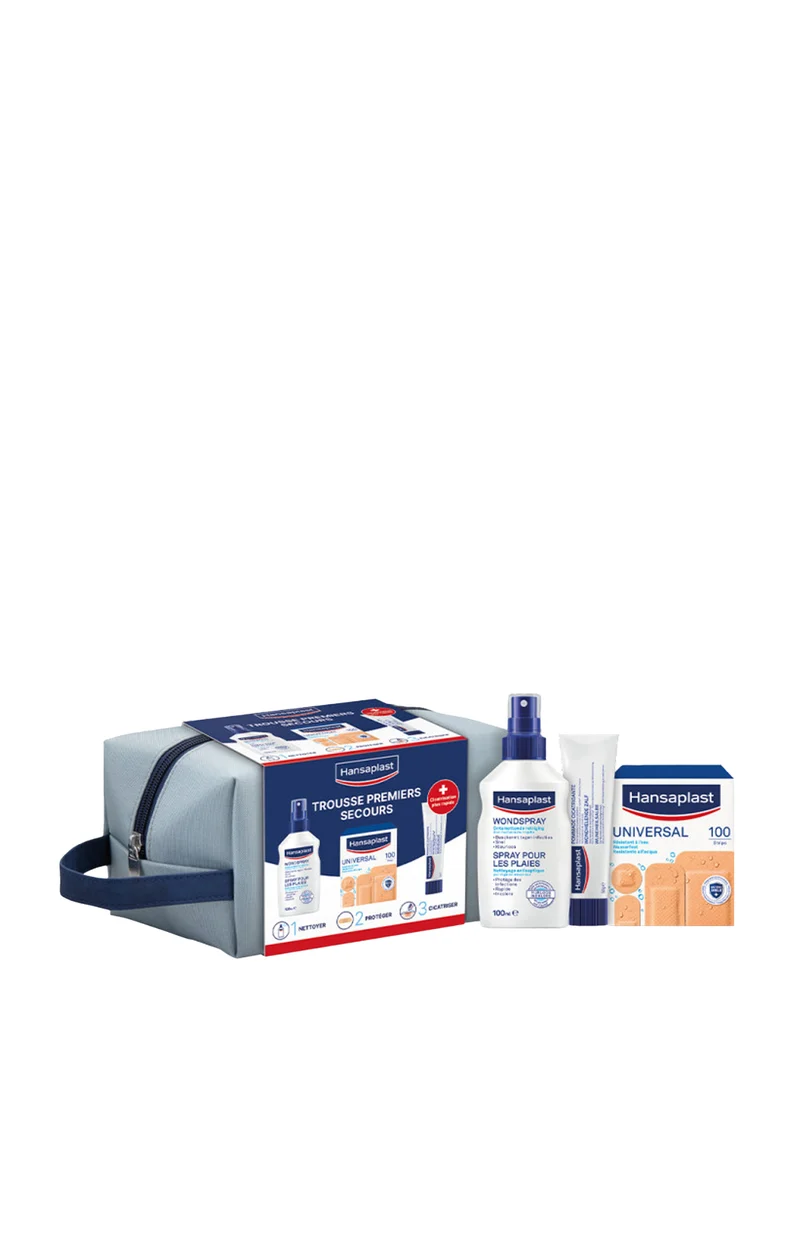 Trousse premiers secours - 3 produits
