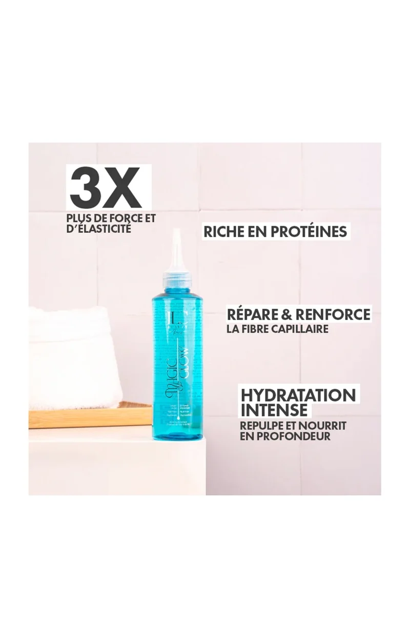 Eau réparatrice - Cheveux secs & cassants - Magic Glow - 200 ml