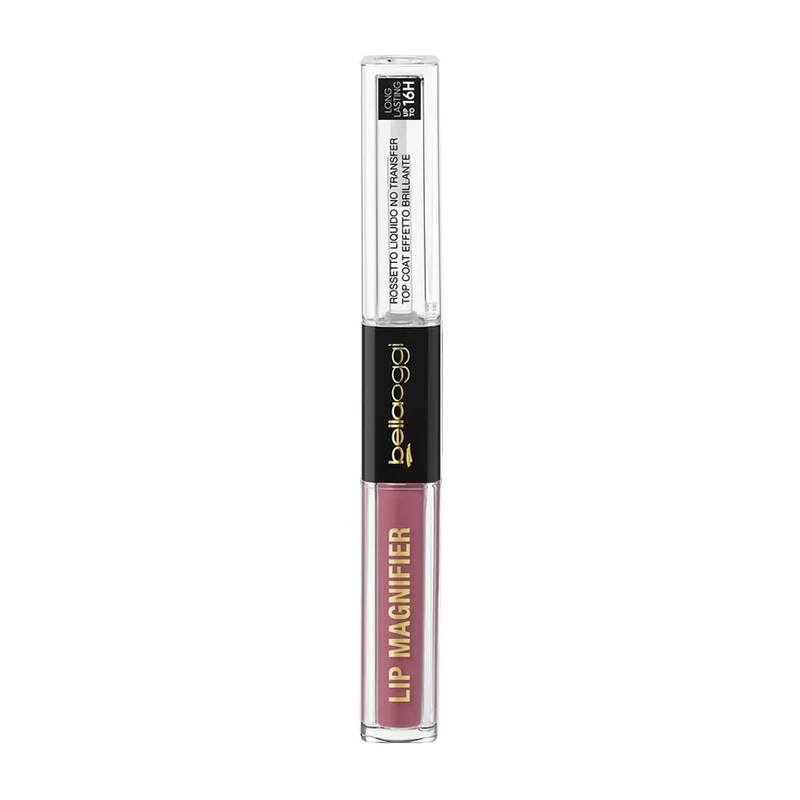 Bella Oggi Lip Magnifier Rossetto Liquido Lunga Tenuta 2 Step 204 Pink Sugar — Rossetto liquido