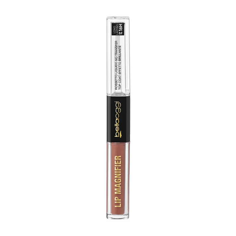 Bella Oggi Lip Magnifier Rossetto Liquido Lunga Tenuta 2 Step 202 Vanilla Cake — Rossetto liquido