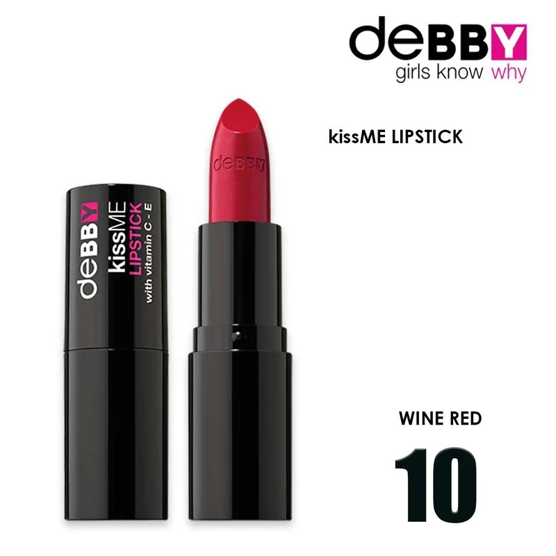Debby Rossetto Kiss Me Lipstick Creamy 10 — Rossetto