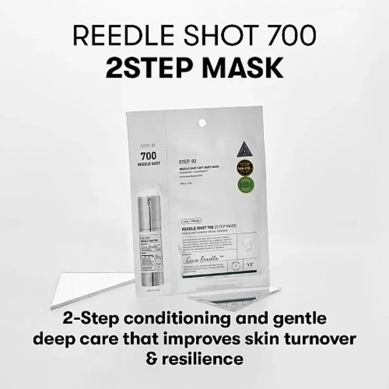 VT Cosmetics Reedle Shot 700 2Step Maschera Rassodante in Tessuto 1.5g 25g — Maschera viso