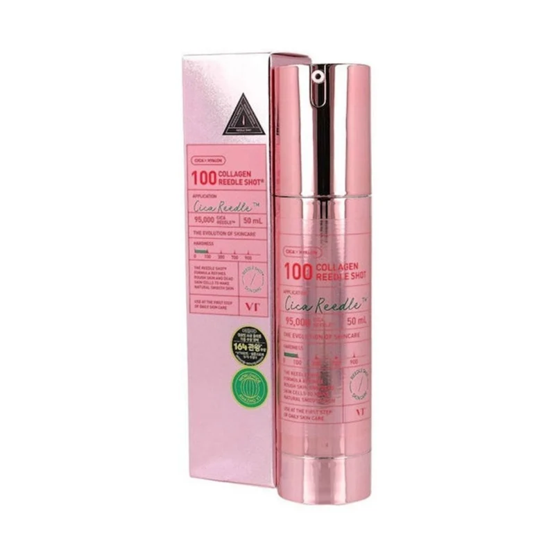 VT Cosmetics Collagene Reedle Shot 100 Siero Rassodante con Microaghi 50ml — Siero con microaghi