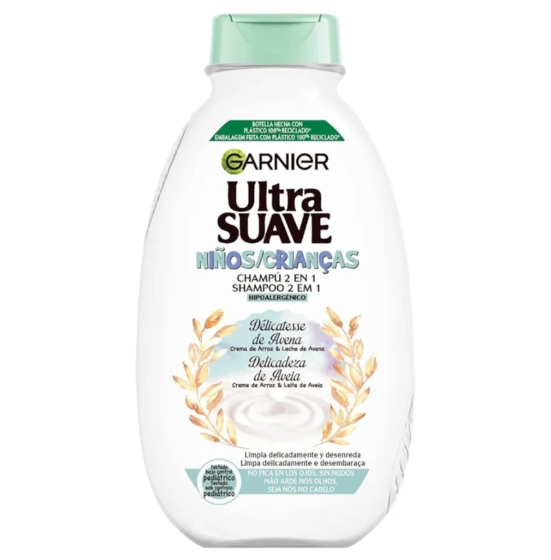 Ultra Doux Shampooing Doux Apaisant Délicatesse D'Avoine Kids