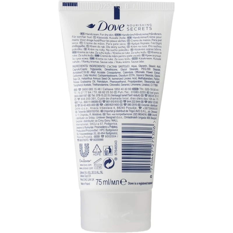 Dove Avocat Ritual Crème Pour Les Mains