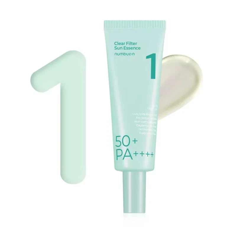 Numbuzin No.1 Clear Filter Sun Essence SPF50+ — Solare